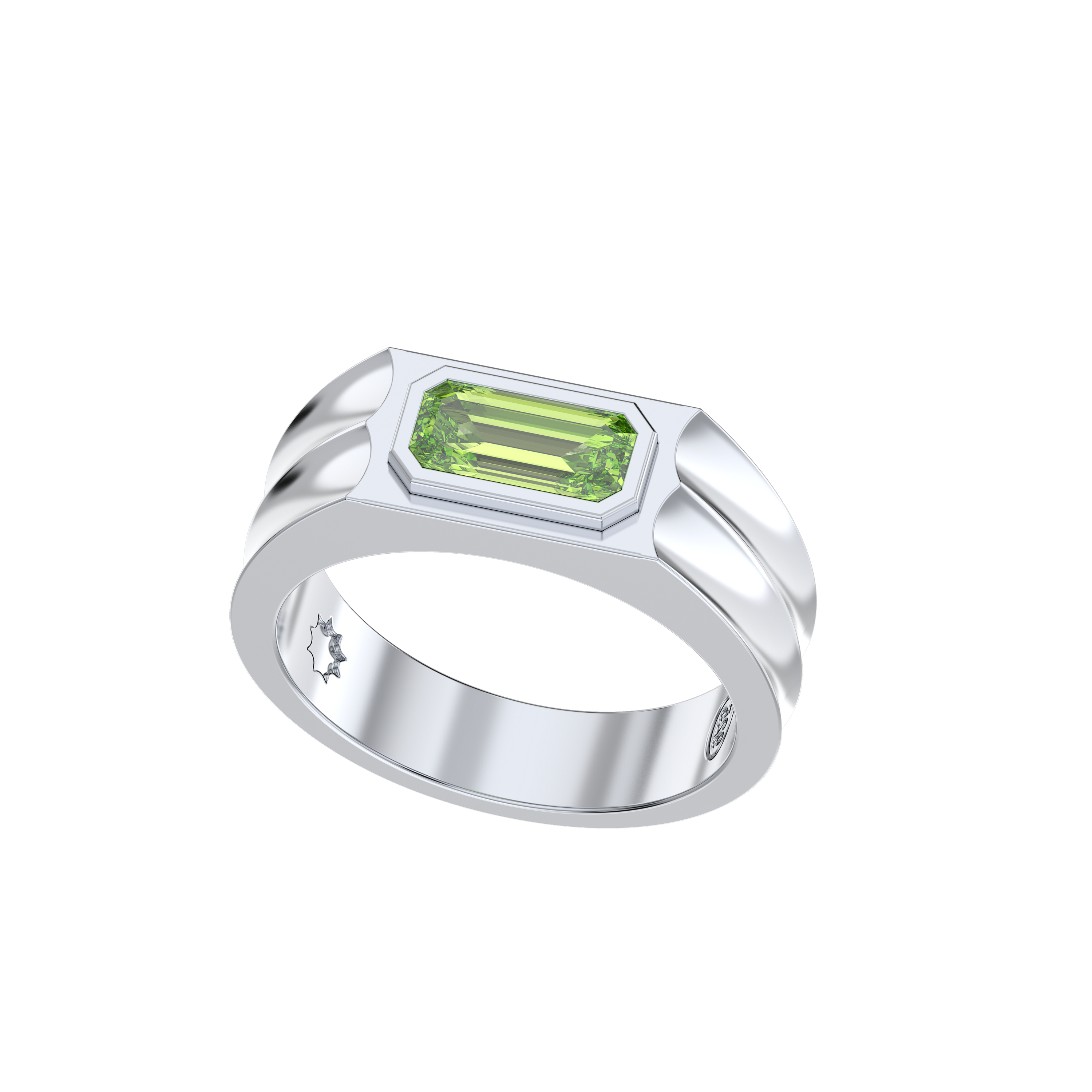 Facet Signet Ring